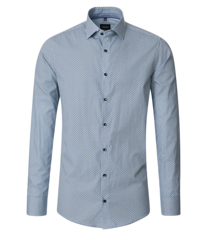 Venti - Long Sleeve Cotton Dress Shirt - Modern Fit - 144323100