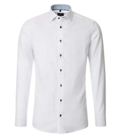 Venti - Long Sleeve Cotton Dress Shirt - Modern Fit - 144324200