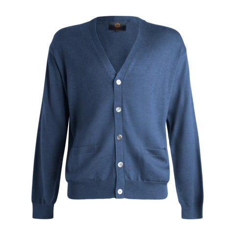 Viyella - Merino Wool - Button Front Sweater - Available in 8 Colours -  255610