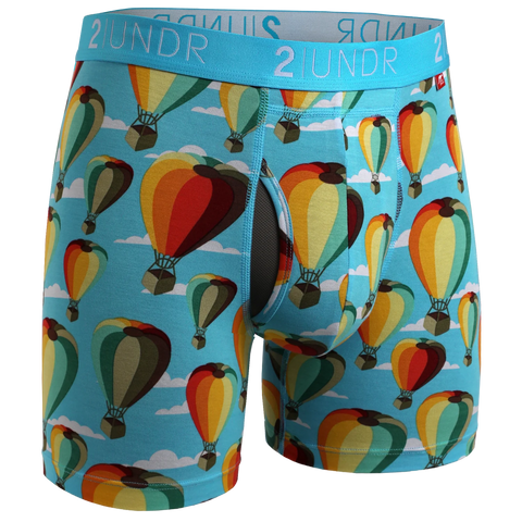 2UNDR - 6" Swing Shift Boxer Briefs - 2U01BB - Hot Air (356)