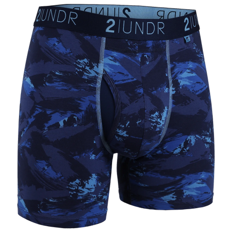 2UNDR - 6" Swing Shift Boxer Briefs - 2U01BB - Blue Storm