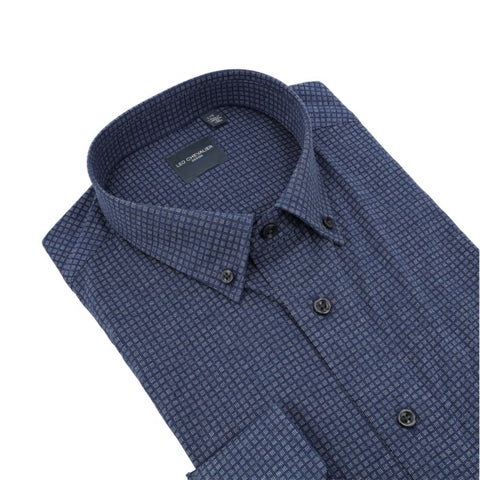 Leo Chevalier - Long Sleeve Shirt - Casual Fit - 100% Cotton - 623498