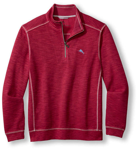 Tommy Bahama - Tobago Bay - Half Zip Leisure Knit - Cotton Blend - Available in 8 Colours - T220818-1