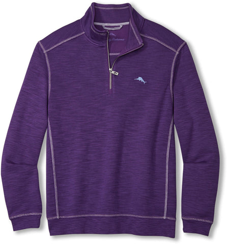 Tommy Bahama - Tobago Bay - Half Zip Leisure Knit - Cotton Blend - Available in 8 Colours - T220818-1