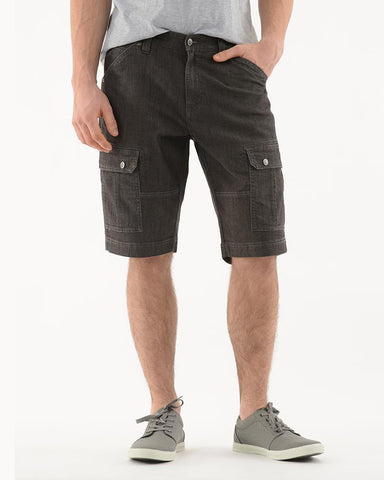 Lois - ENRIQUE - Stretch Cargo Shorts - Slub Twill - Big and Tall - (Black, Grey, Navy, Charcoal, Sand, Stone, Khaki)