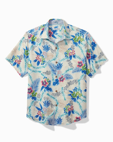 Tommy Bahama -  Lei in Paradise IslandZone Camp Shirt - Silk Blend - ST326796