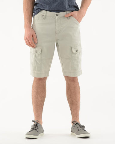 Lois - ENRIQUE - Stretch Cargo Shorts - Slub Twill - Big and Tall - (Black, Grey, Navy, Charcoal, Sand, Stone, Khaki)