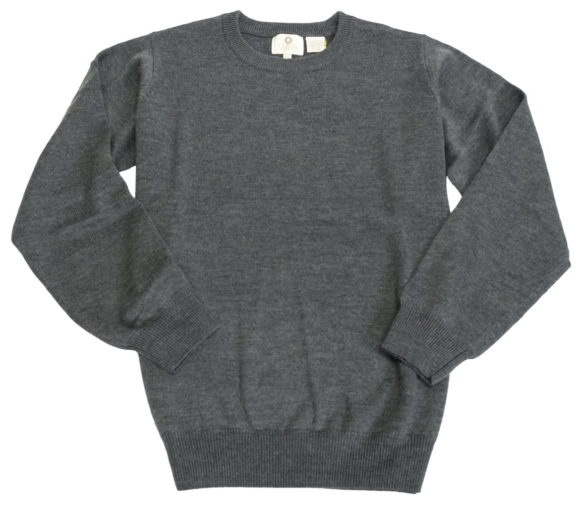 Merino-Blend Monogram Crewneck Sweater, FUJAP V1.Y6.02